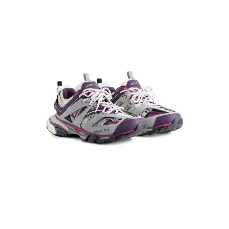 Womens Track Sneaker in Grey/purple - Image 2