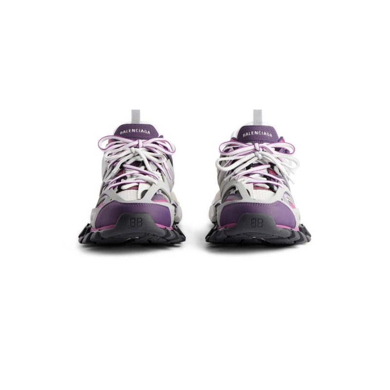 Womens Track Sneaker in Grey/purple - Image 4