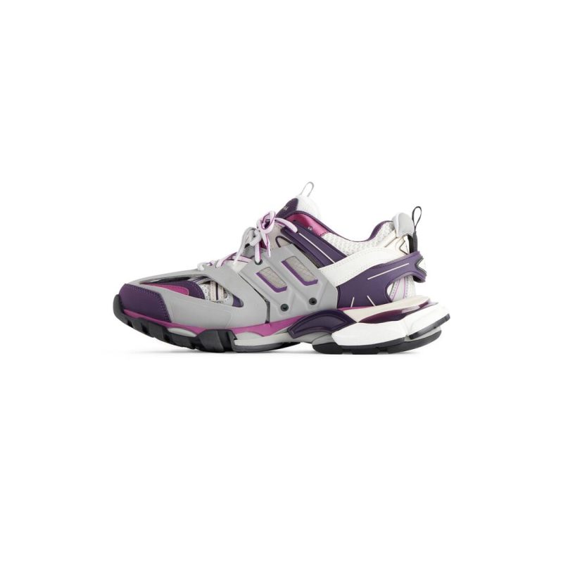 Womens Track Sneaker in Grey/purple - Image 5