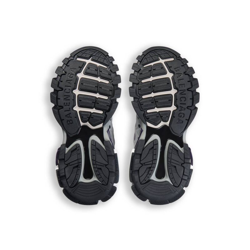Womens Track Sneaker in Grey/purple - Image 8