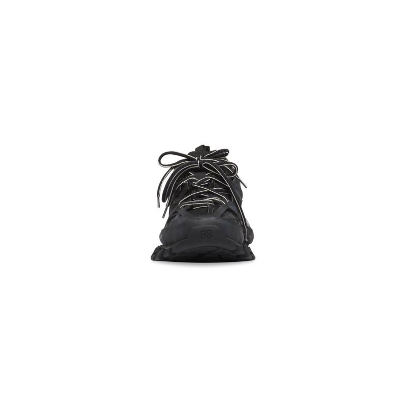 Womens Track Sneaker in Black - Image 3
