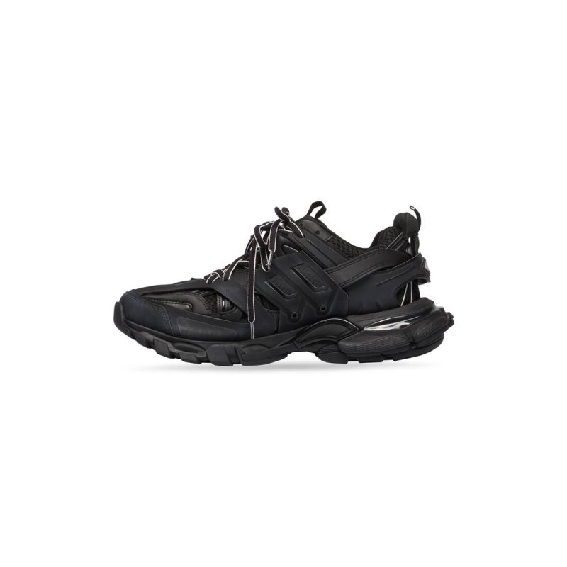 Womens Track Sneaker in Black - Image 4
