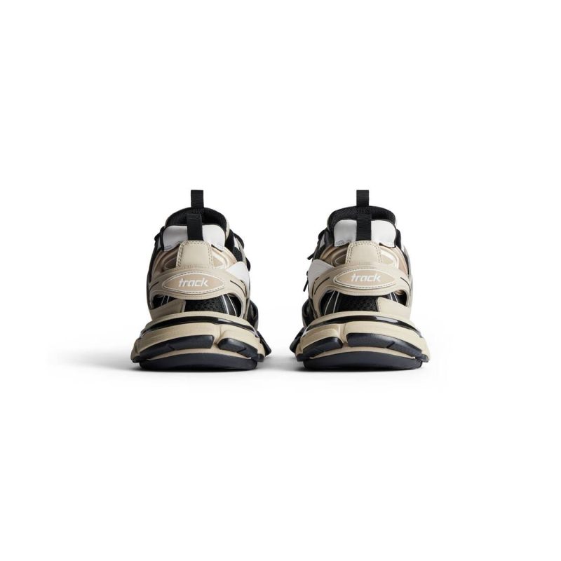 Womens Track Sneaker in Beige/black - Image 5