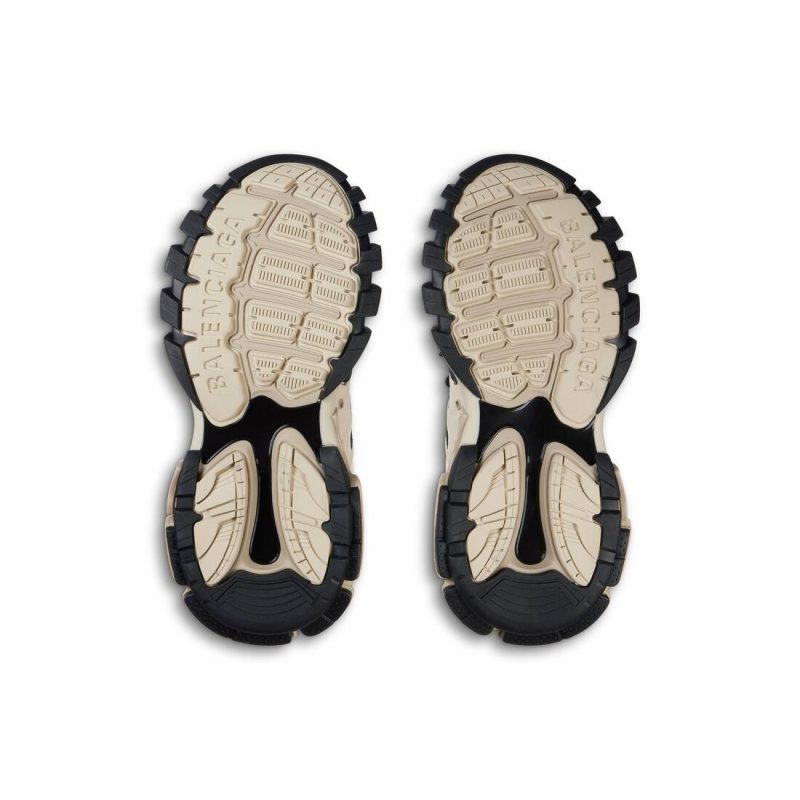 Womens Track Sneaker in Beige/black - Image 7