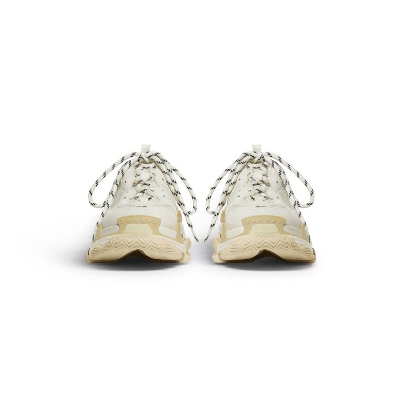 Mens Triple S Mule in White - Image 4