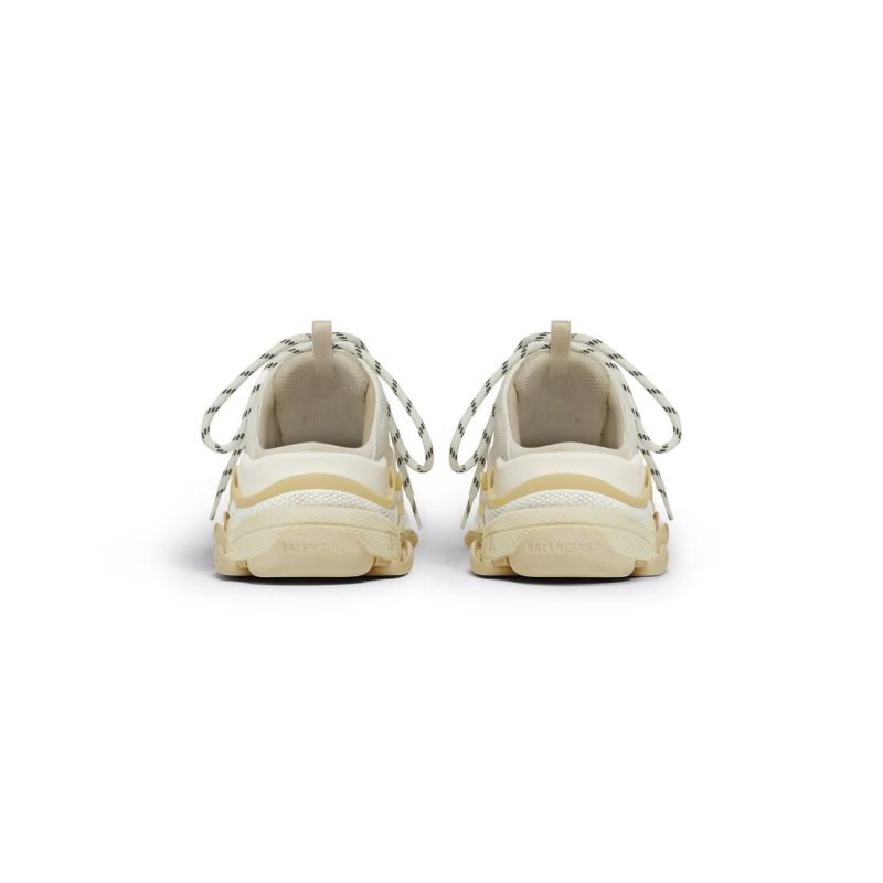 Mens Triple S Mule in White - Image 6