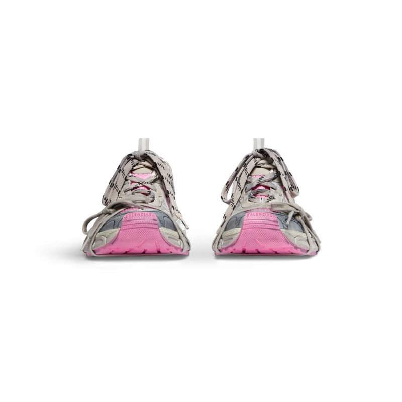 Womens 3xl Sneaker  in White/grey/pink - Image 4