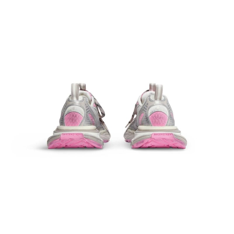 Womens 3xl Sneaker  in White/grey/pink - Image 6