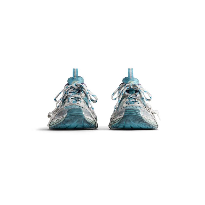 Womens 3xl Sneaker  in Light Blue/white/purple - Image 4