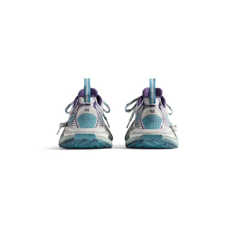 Womens 3xl Sneaker  in Light Blue/white/purple - Image 6