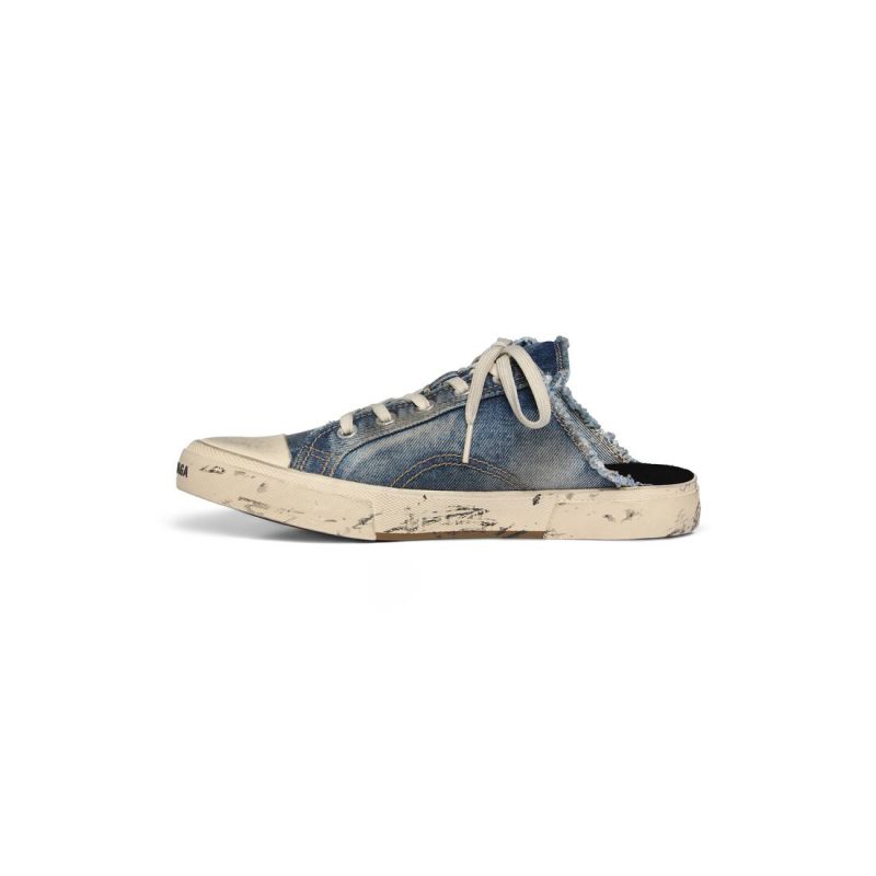 Mens Paris Mule  in Blue - Image 5
