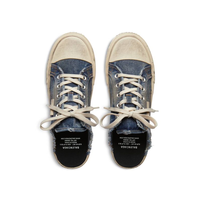 Mens Paris Mule  in Blue - Image 7