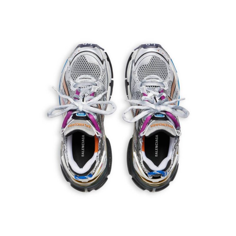 Mens Runner Sneaker in Grey - Image 7