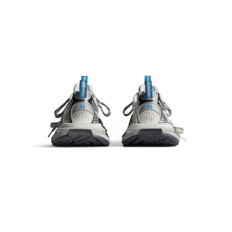 Womens 3xl Sneaker in White/yellow/blue - Image 6