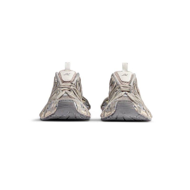 Womens 3xl Extreme Lace Sneaker  in Light Beige - Image 4