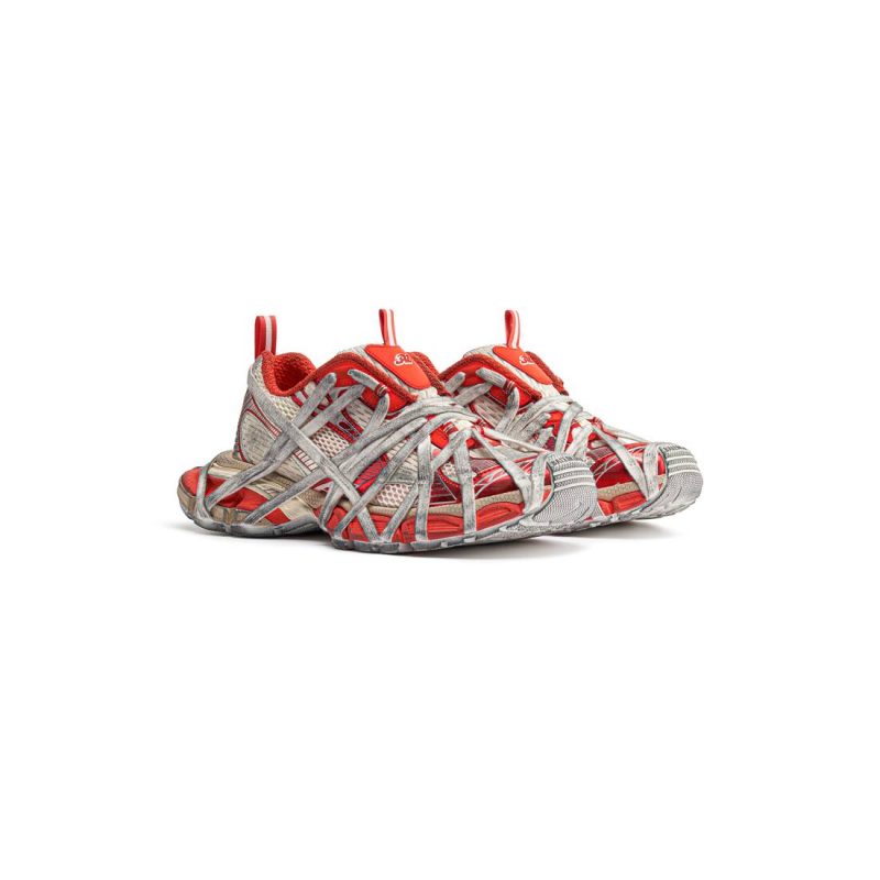 Womens 3xl Extreme Lace Sneaker  in Orange/beige - Image 2