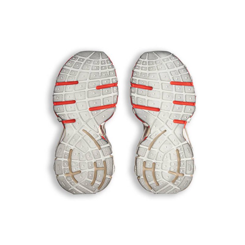 Womens 3xl Extreme Lace Sneaker  in Orange/beige - Image 8