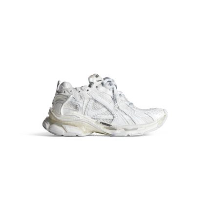 Mens Runner Sneaker in White