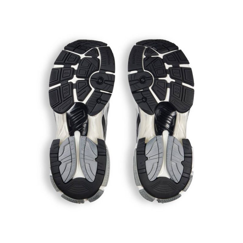 Mens Runner Sneaker in Grey/white/black - Image 8