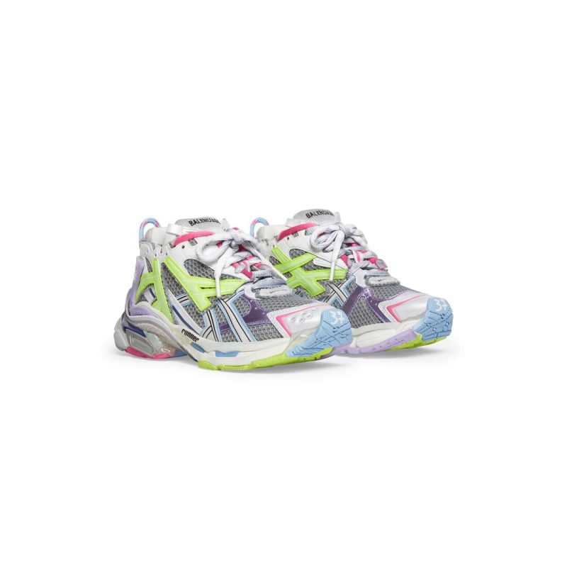 Mens Runner Sneaker in Grey - Image 2