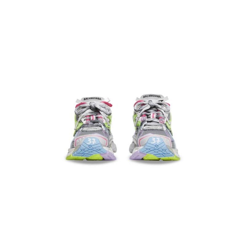 Mens Runner Sneaker in Grey - Image 4