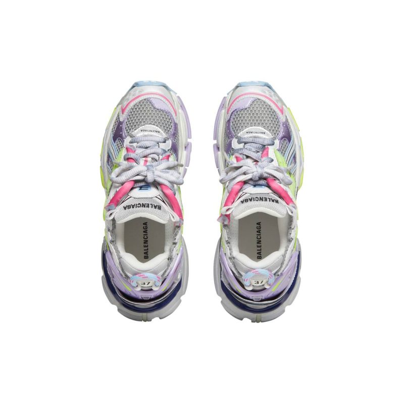 Mens Runner Sneaker in Grey - Image 7