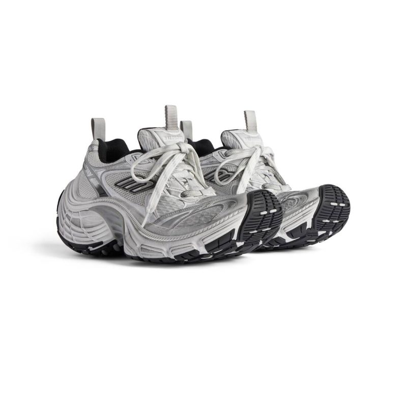Mens 10xl Sneaker in White/black/gris - Image 2