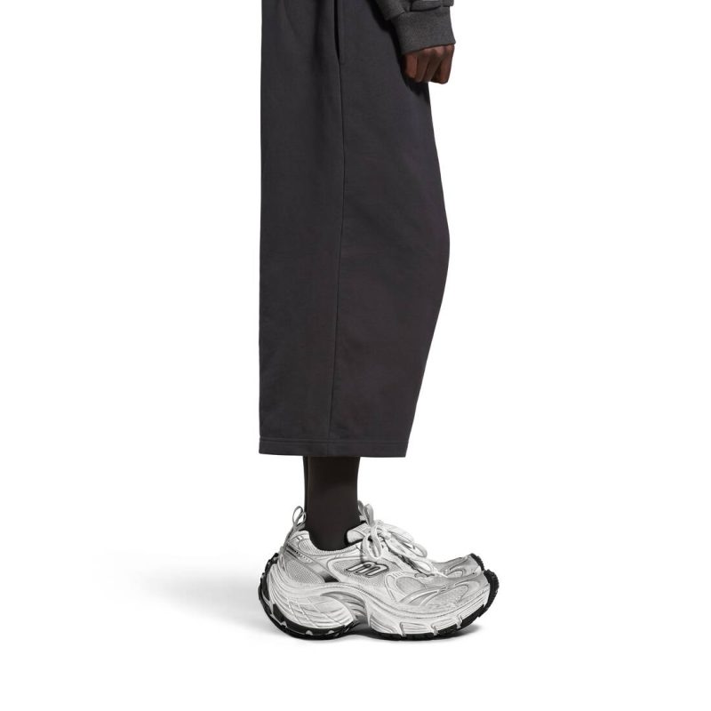 Mens 10xl Sneaker in White/black/gris - Image 9