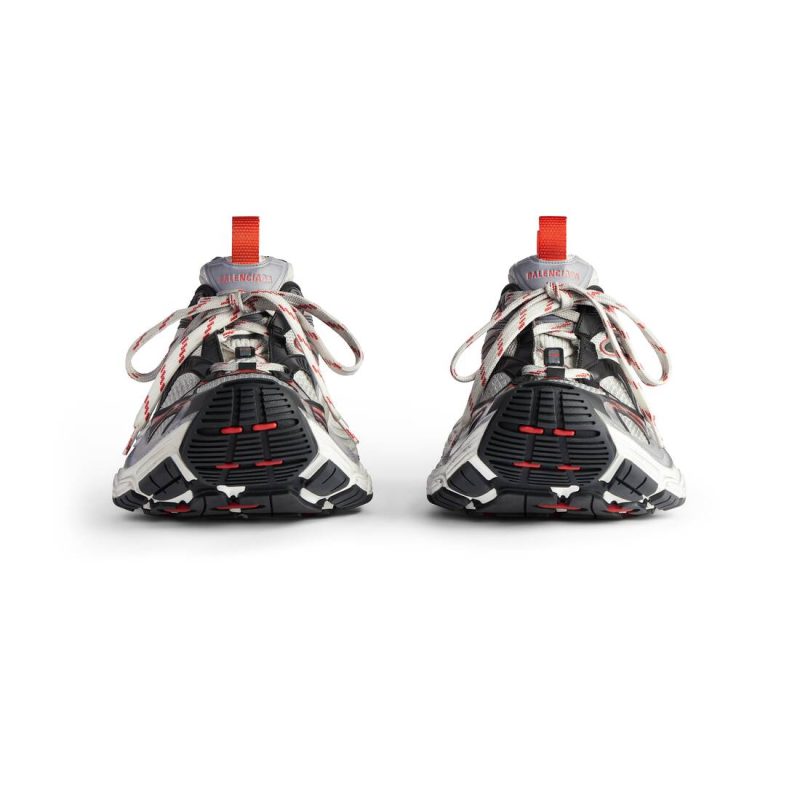 Mens 10xl Sneaker in Grey/white/red - Image 4