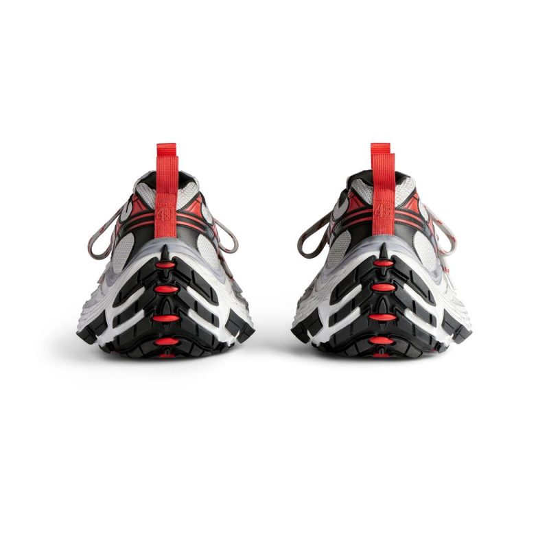 Mens 10xl Sneaker in Grey/white/red - Image 6