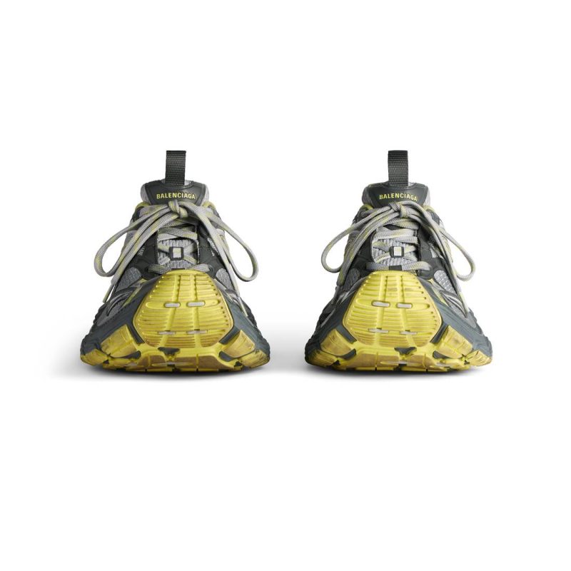 Mens 10xl Sneaker in Grey/yellow - Image 4