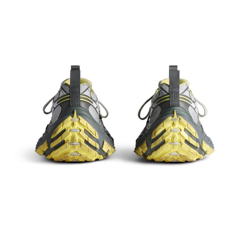 Mens 10xl Sneaker in Grey/yellow - Image 6