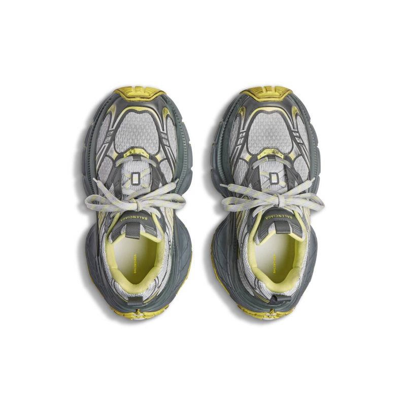 Mens 10xl Sneaker in Grey/yellow - Image 7