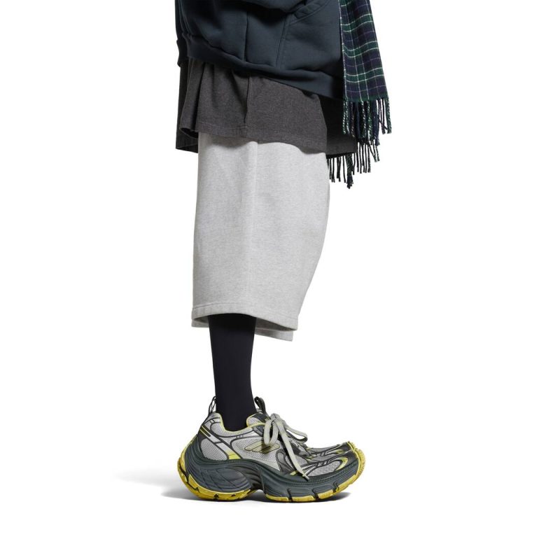 Mens 10xl Sneaker in Grey/yellow - Image 9