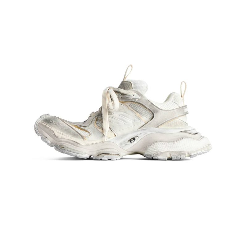 Mens Cargo Sneaker  in Beige - Image 4