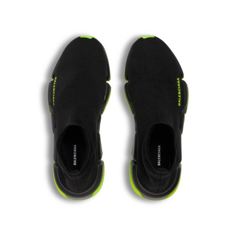 Womens Speed 2.0 Recycled Knit Sneaker in Black - Image 7