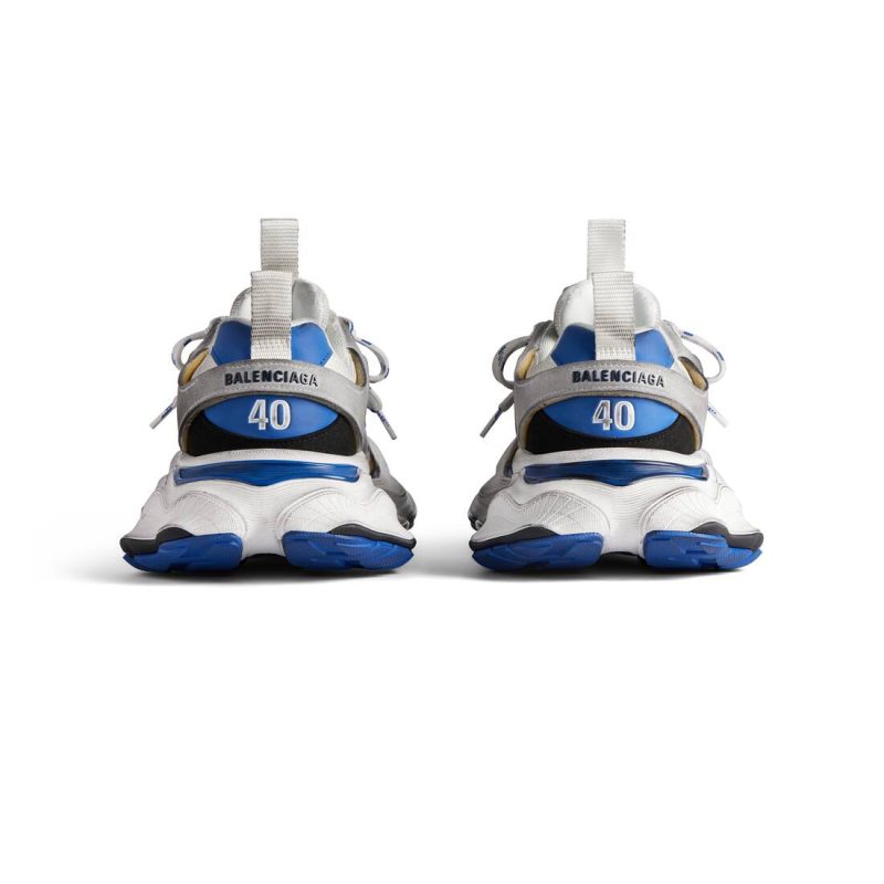 Mens Cargo Sneaker  in Grey/white/blue - Image 6