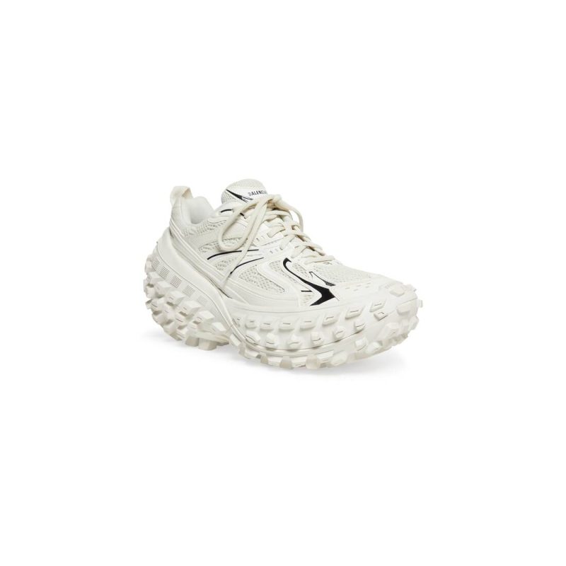 Womens Bouncer Sneaker in Light Beige - Image 3