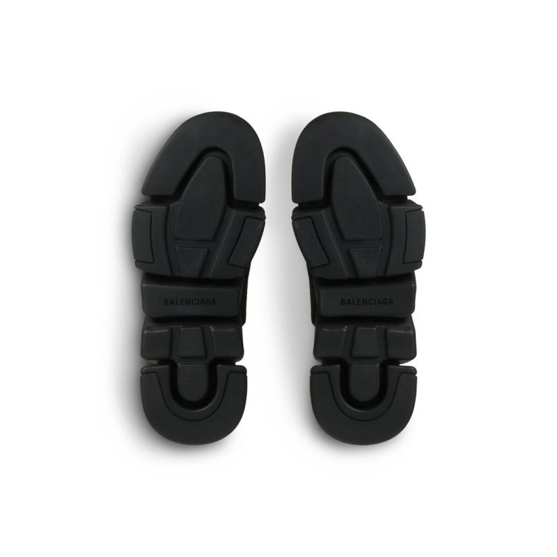Mens Speed 2.0 Recycled Knit Slide Sandal in Black - Image 8