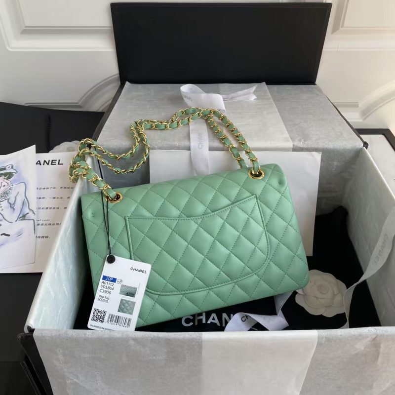 Chanel Classic 11.12 Handbag Gold Hardware - Image 2