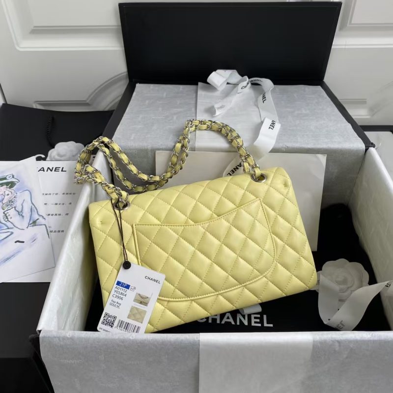 Chanel Classic 11.12 Handbag Silver Hardware - Image 2