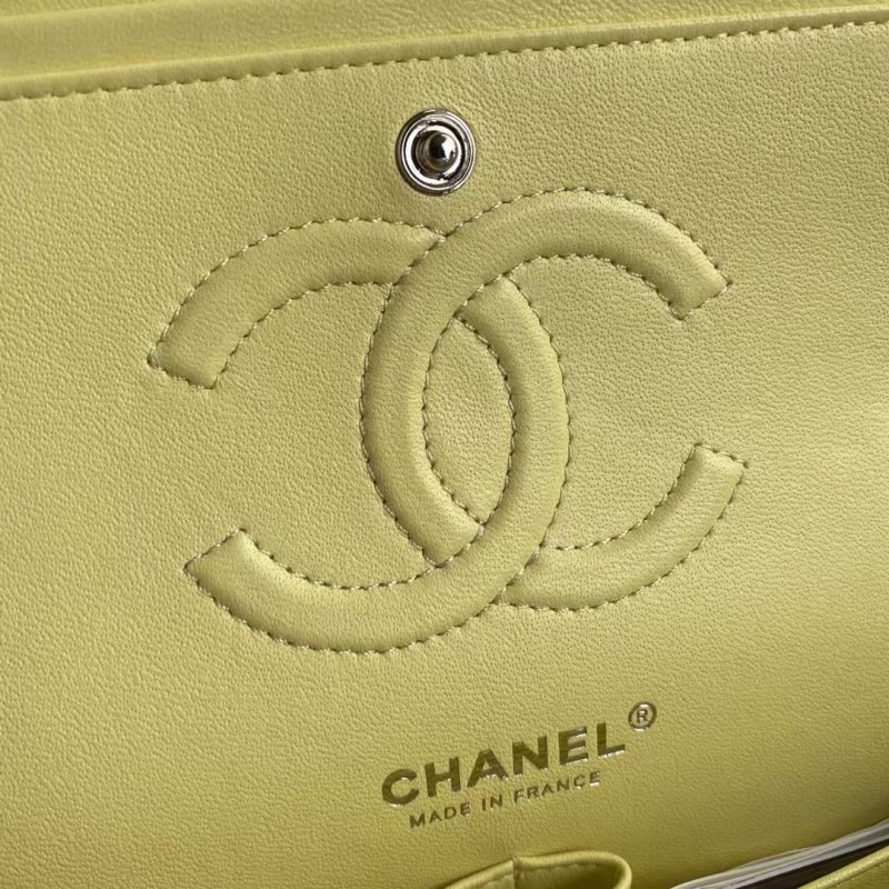 Chanel Classic 11.12 Handbag Silver Hardware - Image 6