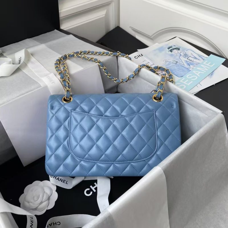 Chanel Classic 11.12 Handbag Gold Hardware - Image 2