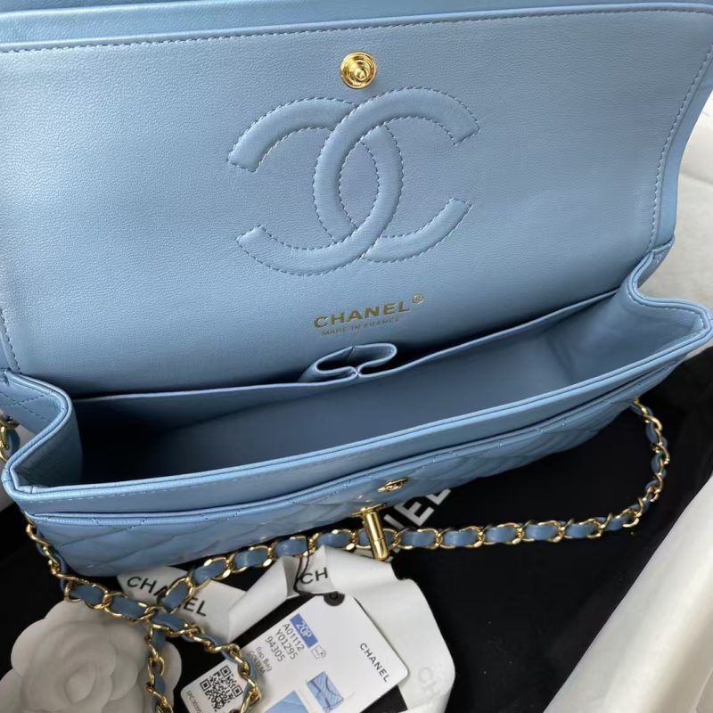 Chanel Classic 11.12 Handbag Gold Hardware - Image 5