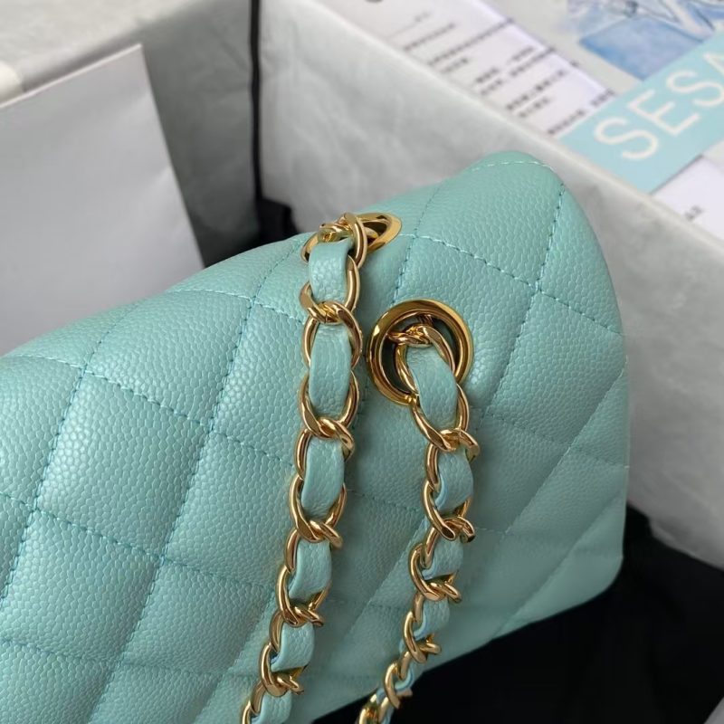 Chanel Classic 11.12 Handbag Gold Hardware - Image 3