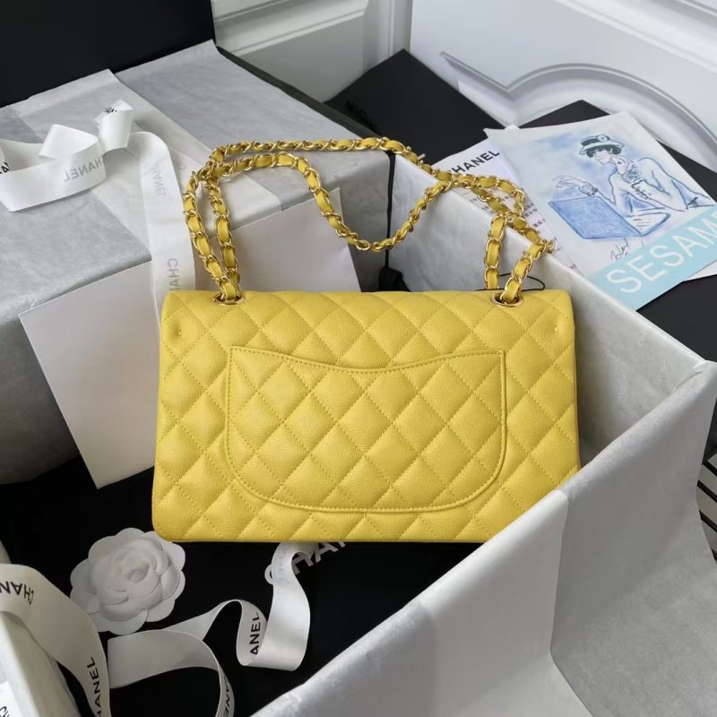 Chanel Classic 11.12 Handbag Caviar Gold Hardware - Image 2