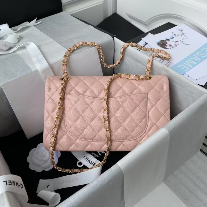 Chanel Classic 11.12 Handbag Caviar Gold Hardware - Image 2