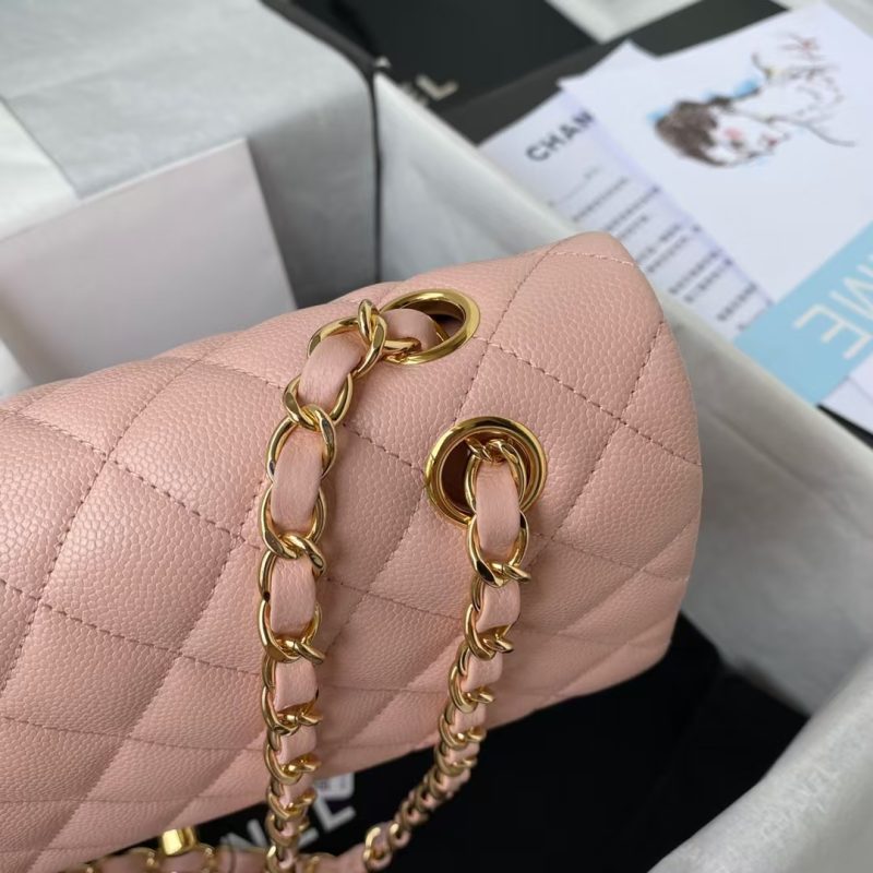 Chanel Classic 11.12 Handbag Caviar Gold Hardware - Image 4