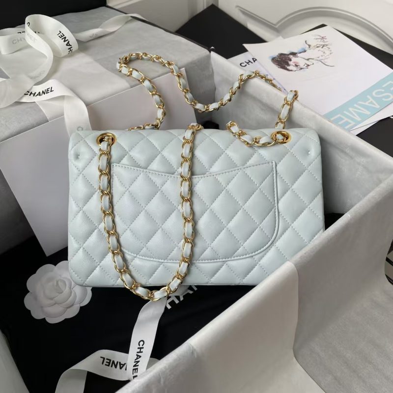 Chanel Classic 11.12 Handbag Gold Hardware - Image 2