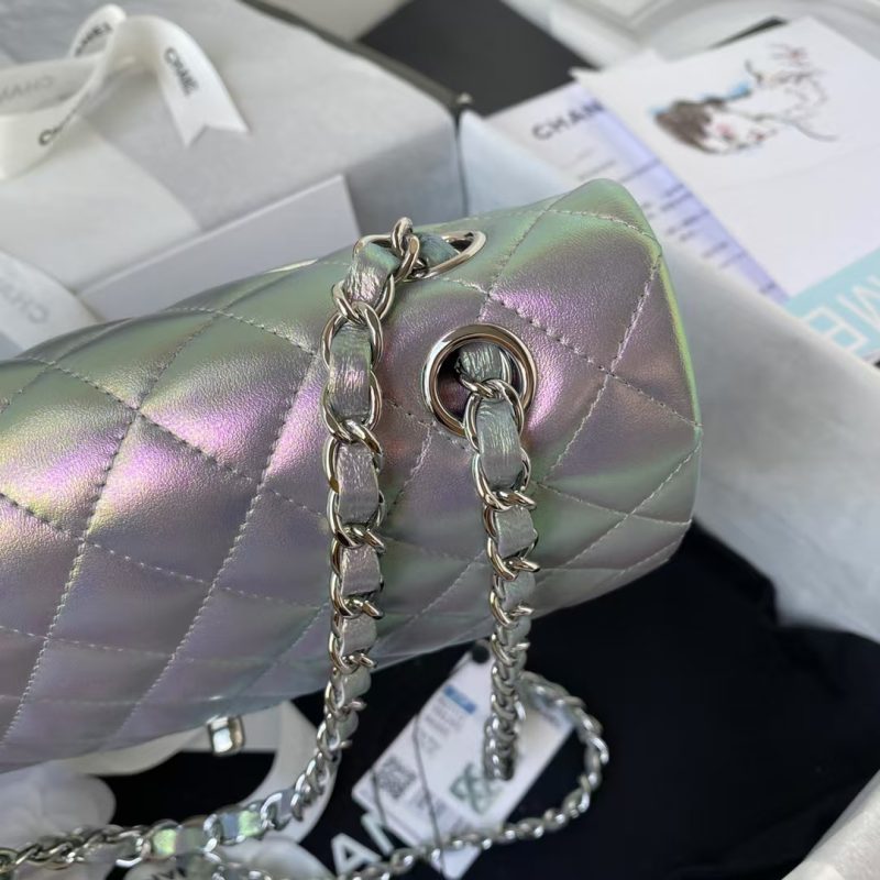 Chanel Classic 11.12 Handbag Gradient Metal - Image 3